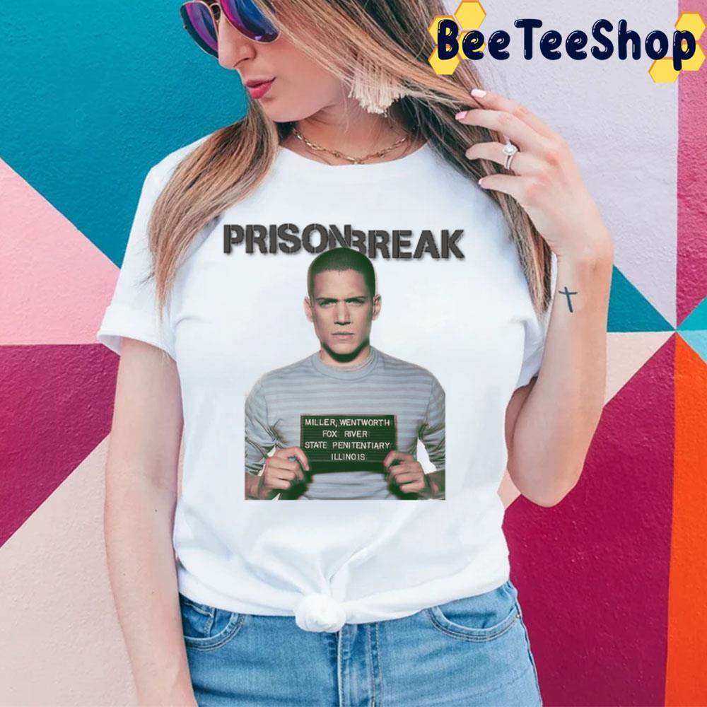 Retro Michael Scofield Prison Break Unisex T-Shirt Retro Michael Scofield Prison Break Unisex T-Shirt