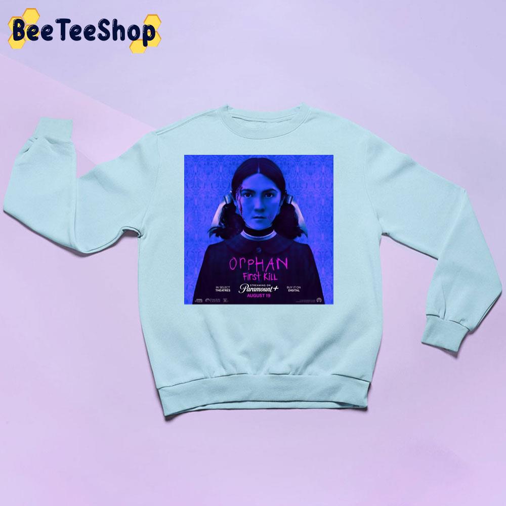 Retro Orphan First Kill 2022 Horror Movie Halloween Trending Unisex Sweatshirt Retro Orphan First Kill 2022 Horror Movie Halloween Trending Unisex Sweatshirt