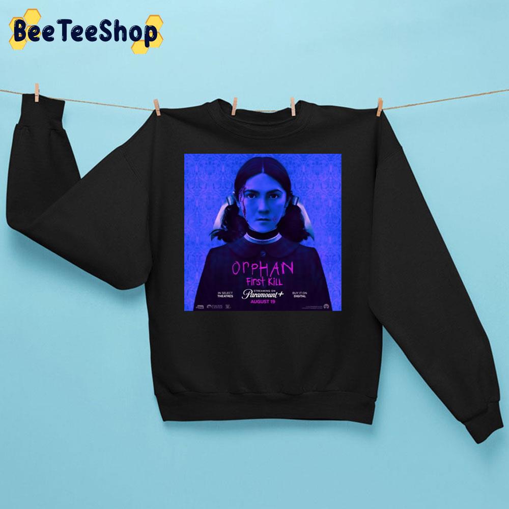 Retro Orphan First Kill 2022 Horror Movie Halloween Trending Unisex Sweatshirt Retro Orphan First Kill 2022 Horror Movie Halloween Trending Unisex Sweatshirt