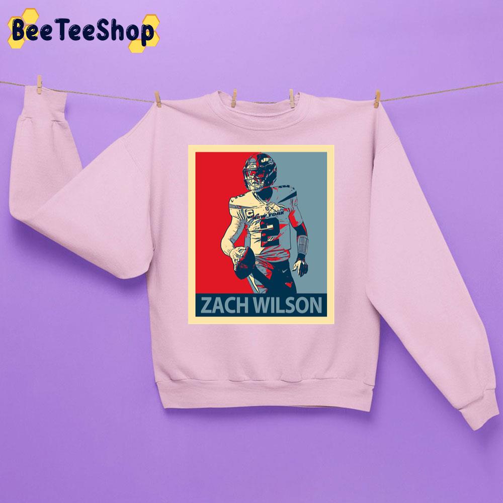 Retro Zach Wilson Football Unisex Sweatshirt Retro Zach Wilson Football Unisex Sweatshirt