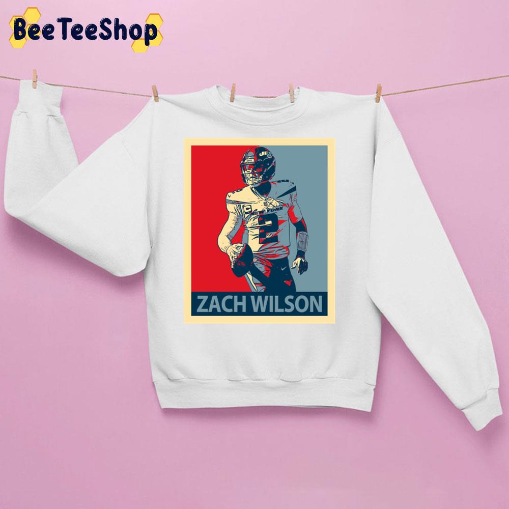 Retro Zach Wilson Football Unisex Sweatshirt Retro Zach Wilson Football Unisex Sweatshirt