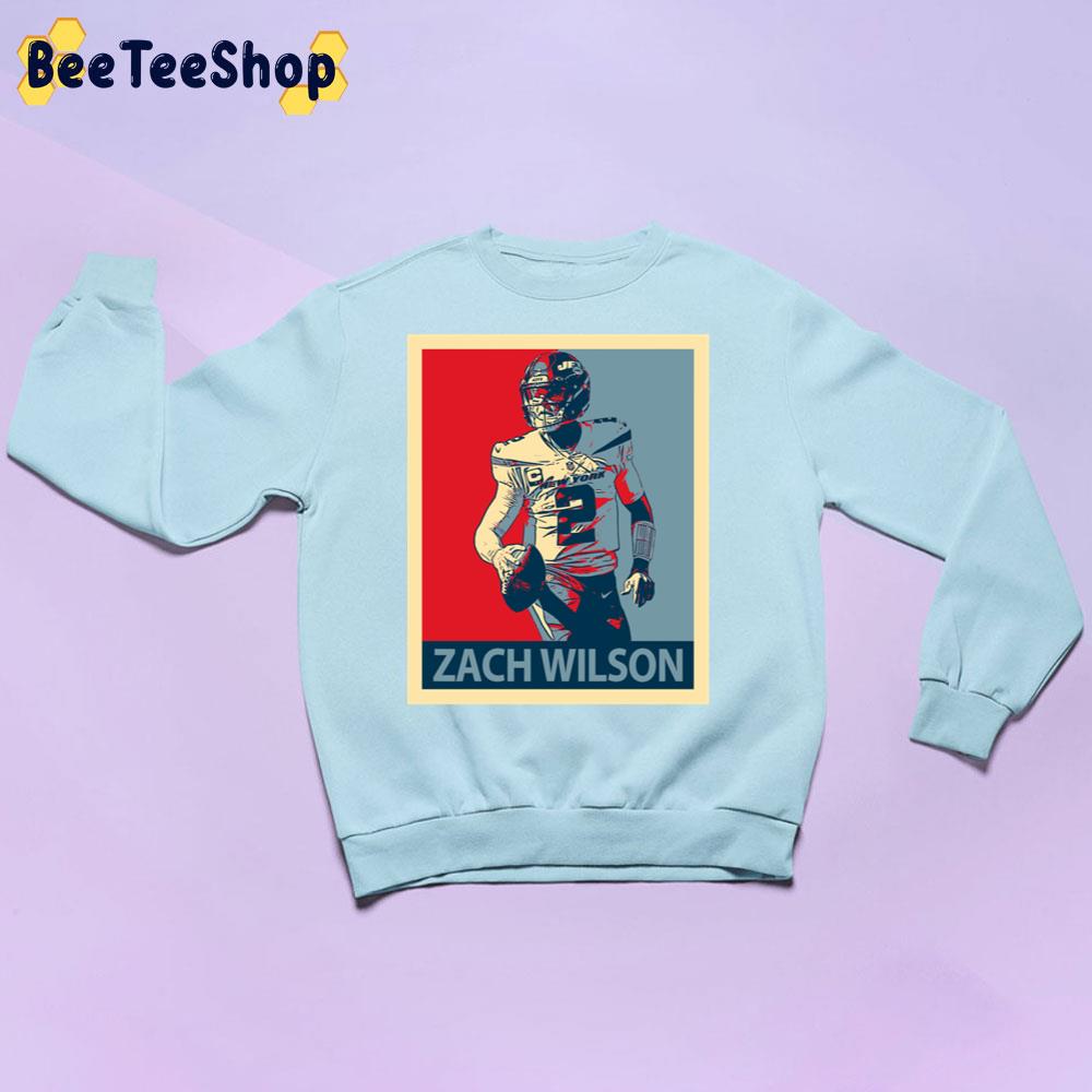 Retro Zach Wilson Football Unisex Sweatshirt Retro Zach Wilson Football Unisex Sweatshirt
