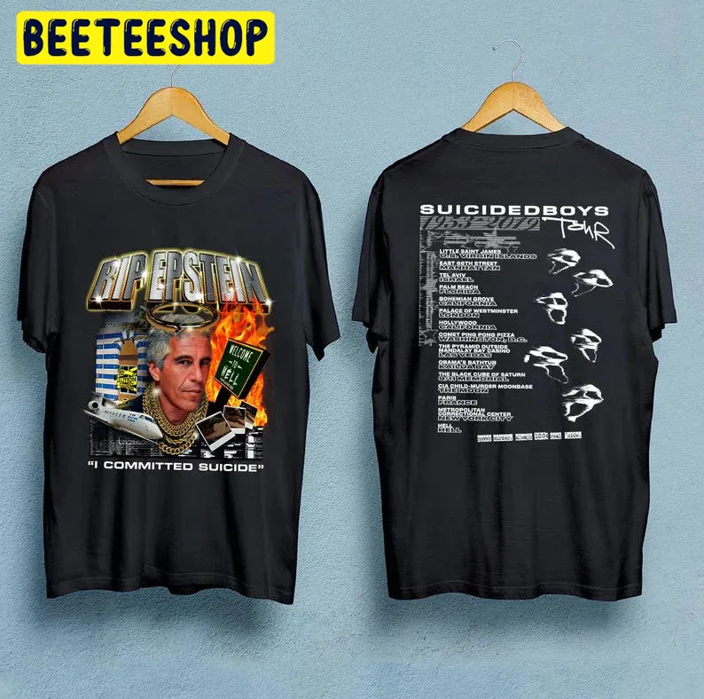 Rip Jeffrey Epstein Suicidedboys 1953 2019 Double Side Unisex T-Shirt Rip Jeffrey Epstein Suicidedboys 1953 2019 Double Side Unisex T-Shirt