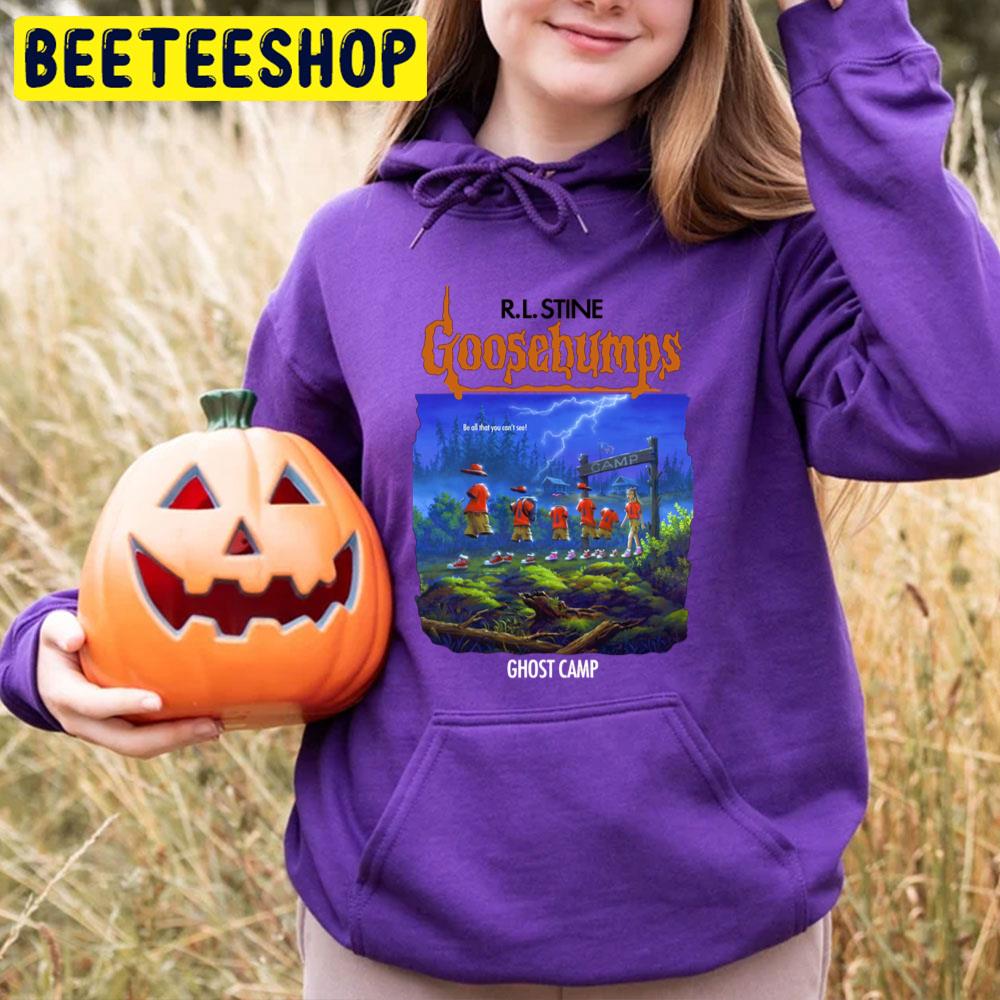 R.L.Stine Goosebumps Ghost Camp Halloween Movie Trending Unisex T-Shirt R.L.Stine Goosebumps Ghost Camp Halloween Movie Trending Unisex T-Shirt