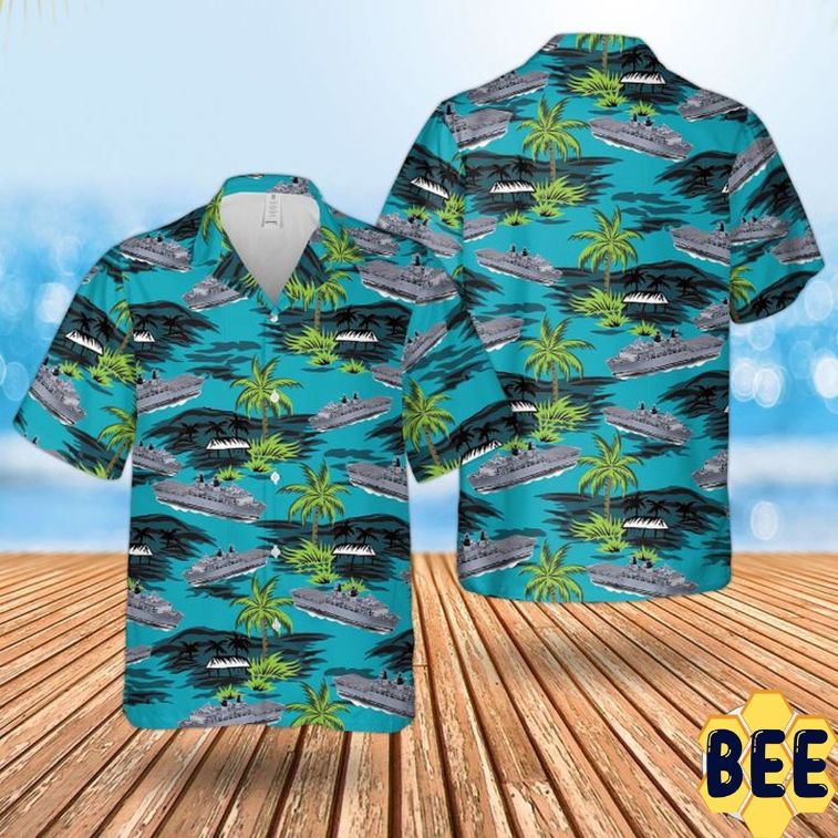 Rn Hms Albion (L14) Trending Hawaiian Shirt Rn Hms Albion (L14) Trending Hawaiian Shirt