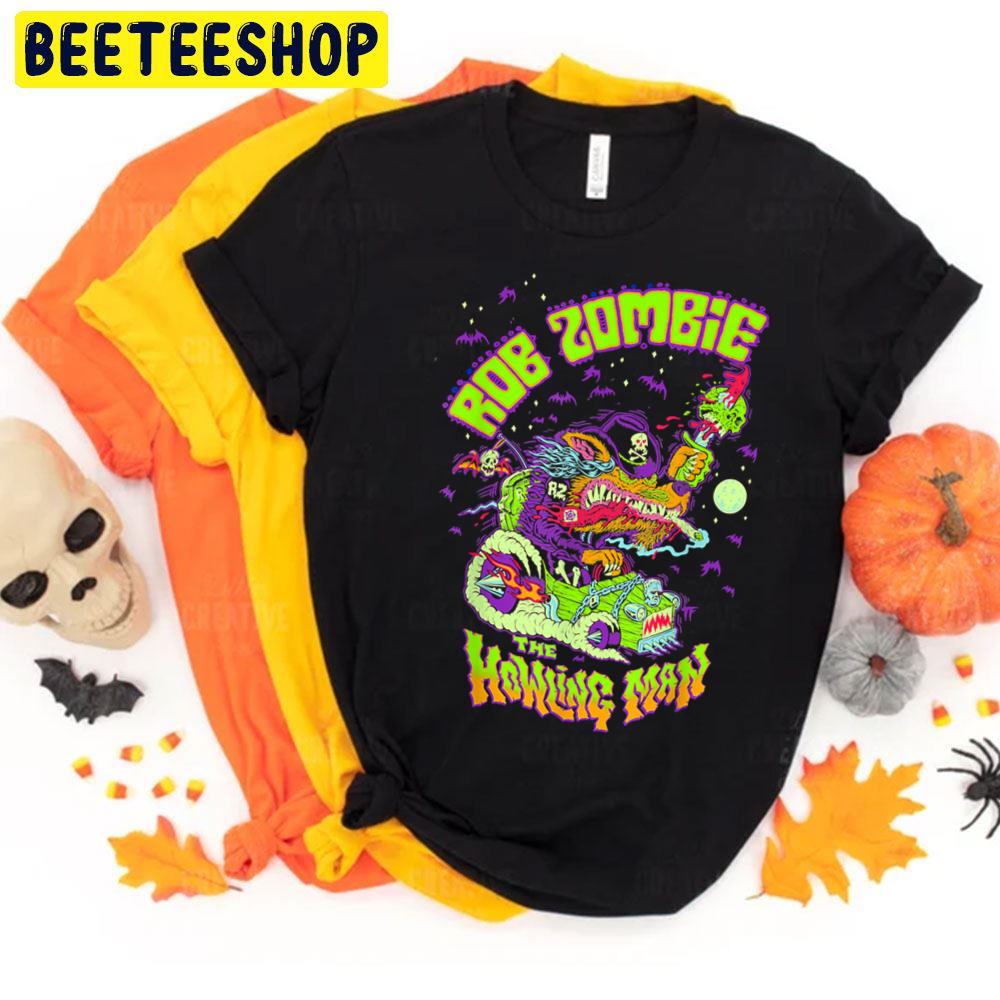 Rob Zombie The Howling Man Halloween Trending Unisex T-Shirt Rob Zombie The Howling Man Halloween Trending Unisex T-Shirt