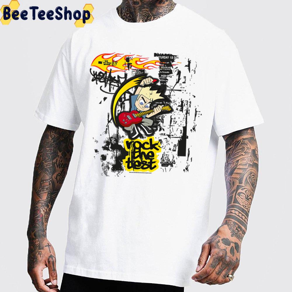 Rock The Test Johnny Test Trending Unisex T-Shirt Rock The Test Johnny Test Trending Unisex T-Shirt
