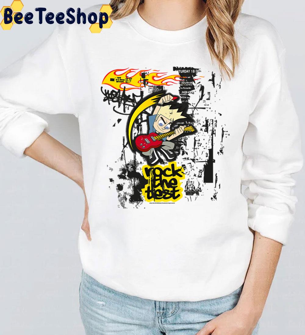 Rock The Test Johnny Test Trending Unisex T-Shirt Rock The Test Johnny Test Trending Unisex T-Shirt