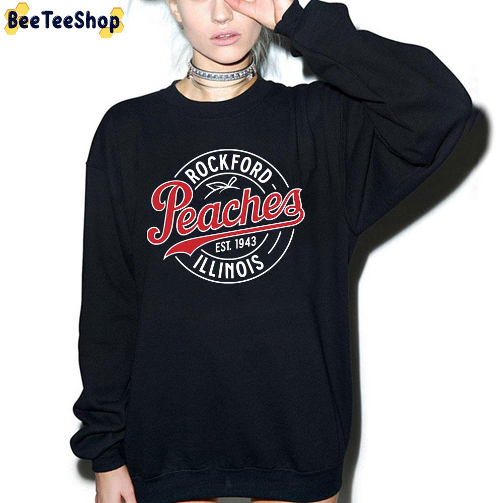 Rockford Peaches Illinois Est 1943 Trending Unisex T-Shirt Rockford Peaches Illinois Est 1943 Trending Unisex T-Shirt