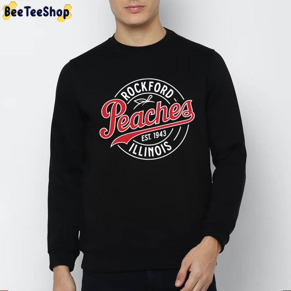 Rockford Peaches Illinois Est 1943 Trending Unisex T-Shirt Rockford Peaches Illinois Est 1943 Trending Unisex T-Shirt