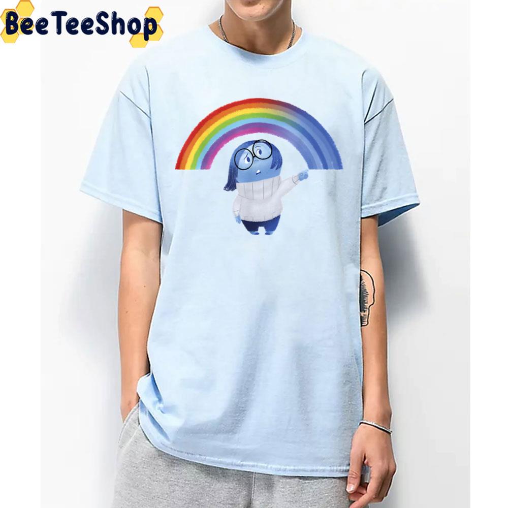 Sadness Rainbow Inside Out Moive Trending Unisex T-Shirt Sadness Rainbow Inside Out Moive Trending Unisex T-Shirt