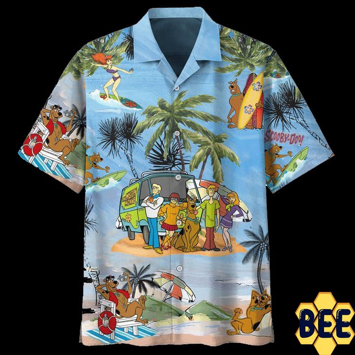 Scooby-Doo Summer Time Trending Hawaiian Shirt Scooby-Doo Summer Time Trending Hawaiian Shirt