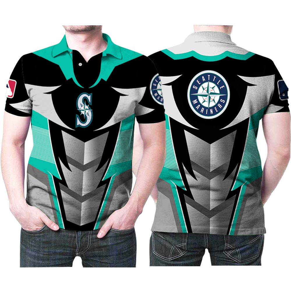 Seattle Mariners Mlb Baseball Team Logo Baseball Lovers 3D All Over Print Polo Shirt Seattle Mariners Mlb Baseball Team Logo Baseball Lovers 3D All Over Print Polo Shirt