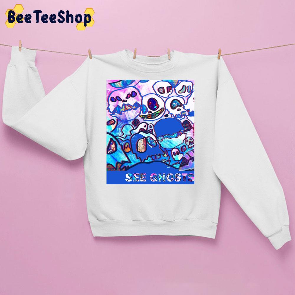 See Ghost Kanye And Kid Cudi Fan Art Unisex Sweatshirt See Ghost Kanye And Kid Cudi Fan Art Unisex Sweatshirt