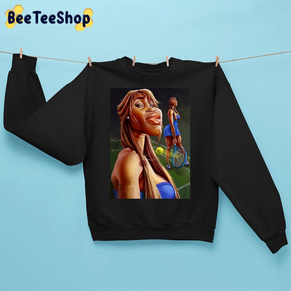 Serena Williams Fanart Tennis Unisex Sweatshirt Serena Williams Fanart Tennis Unisex Sweatshirt