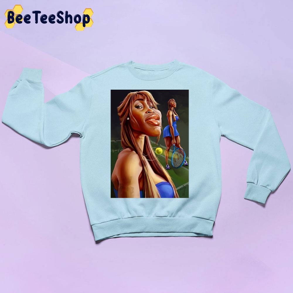 Serena Williams Fanart Tennis Unisex Sweatshirt Serena Williams Fanart Tennis Unisex Sweatshirt