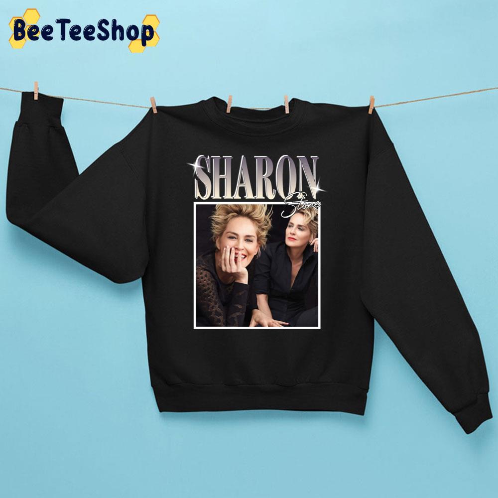 Sharon Stone Vintage Art Trending Unisex Sweatshirt Sharon Stone Vintage Art Trending Unisex Sweatshirt