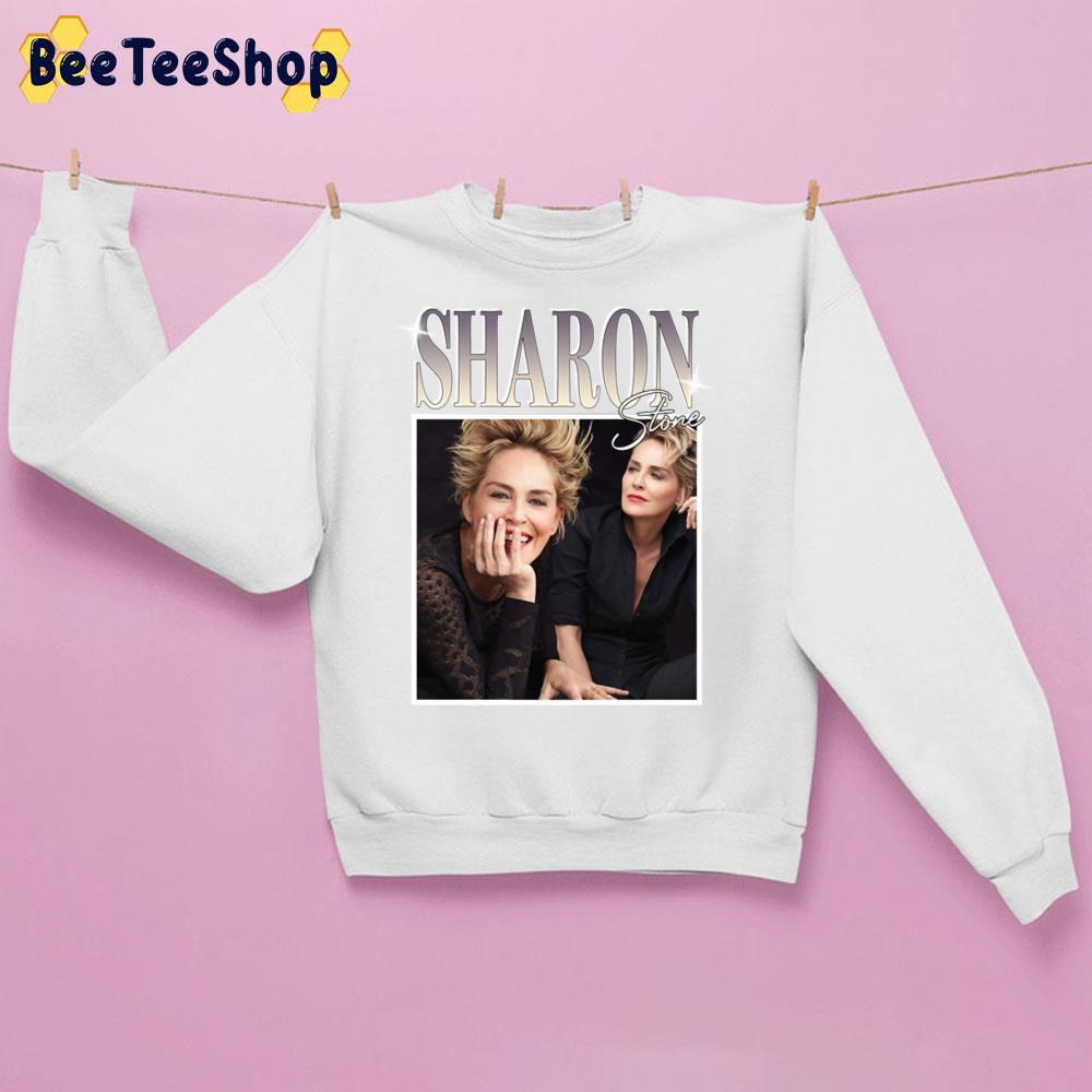 Sharon Stone Vintage Art Trending Unisex Sweatshirt Sharon Stone Vintage Art Trending Unisex Sweatshirt