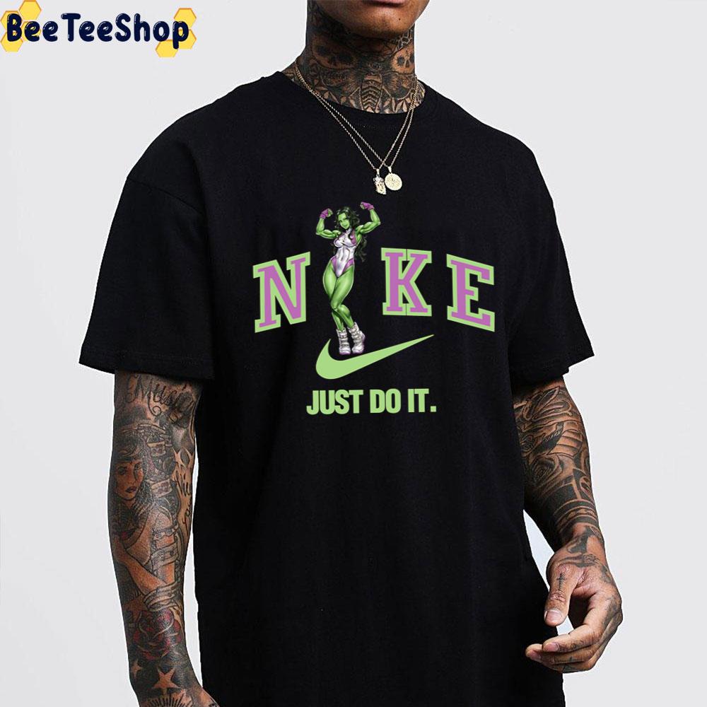 She Hulk Nike Logo 2022 Movie Trending Unisex T-Shirt She Hulk Nike Logo 2022 Movie Trending Unisex T-Shirt