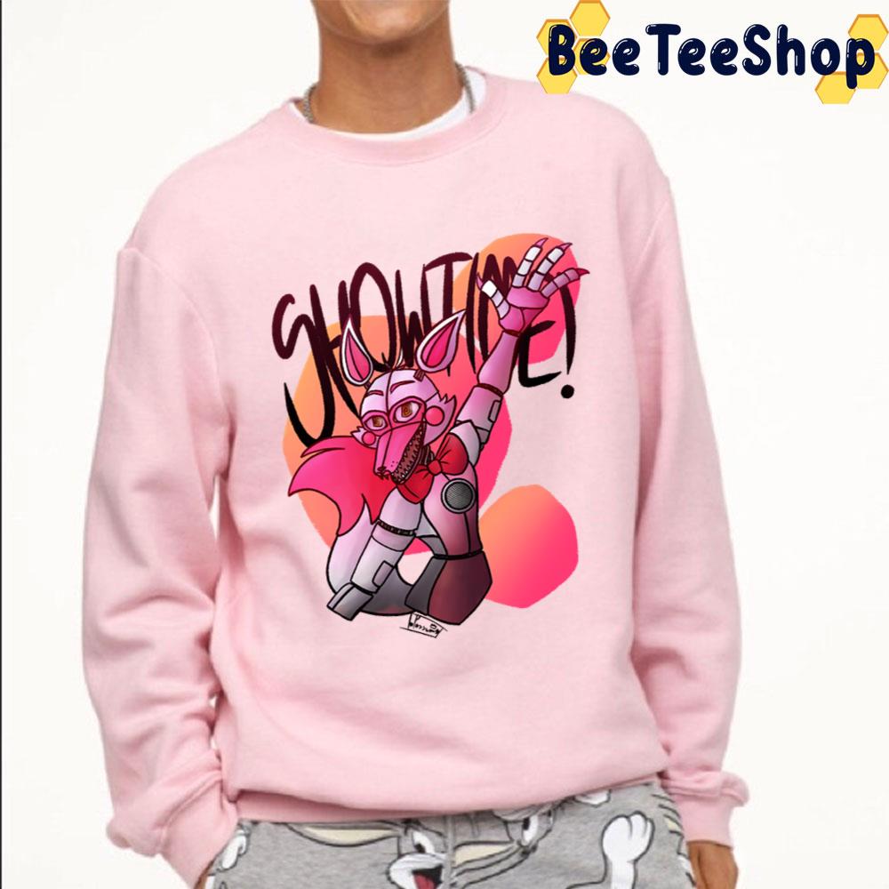 Showtime Foxy Five Nights At Freddy's Game Unisex T-Shirt Showtime Foxy Five Nights At Freddy's Game Unisex T-Shirt