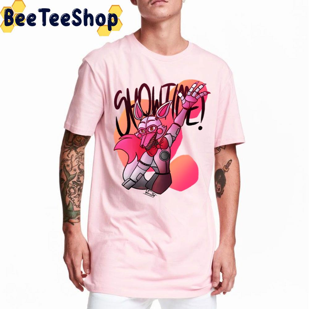 Showtime Foxy Five Nights At Freddy's Game Unisex T-Shirt Showtime Foxy Five Nights At Freddy's Game Unisex T-Shirt