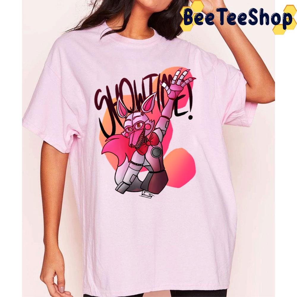 Showtime Foxy Five Nights At Freddy's Game Unisex T-Shirt Showtime Foxy Five Nights At Freddy's Game Unisex T-Shirt