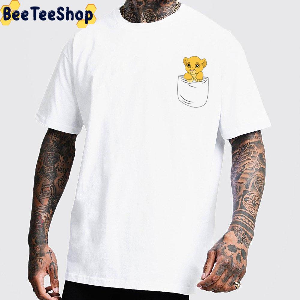 Simba In A Pocket Trending Unisex T-Shirt Simba In A Pocket Trending Unisex T-Shirt
