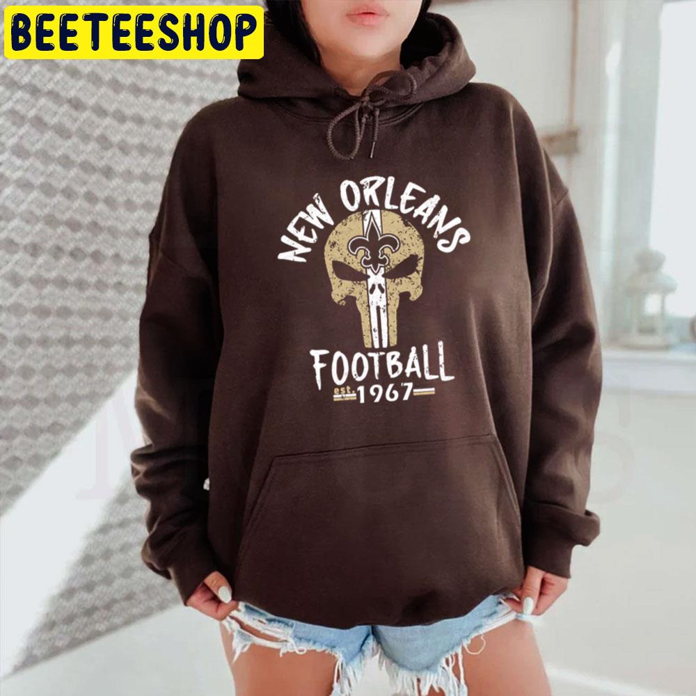 Skull Art New Orleans Saints Football Est 1967 Trending Unisex T-Shirt Skull Art New Orleans Saints Football Est 1967 Trending Unisex T-Shirt