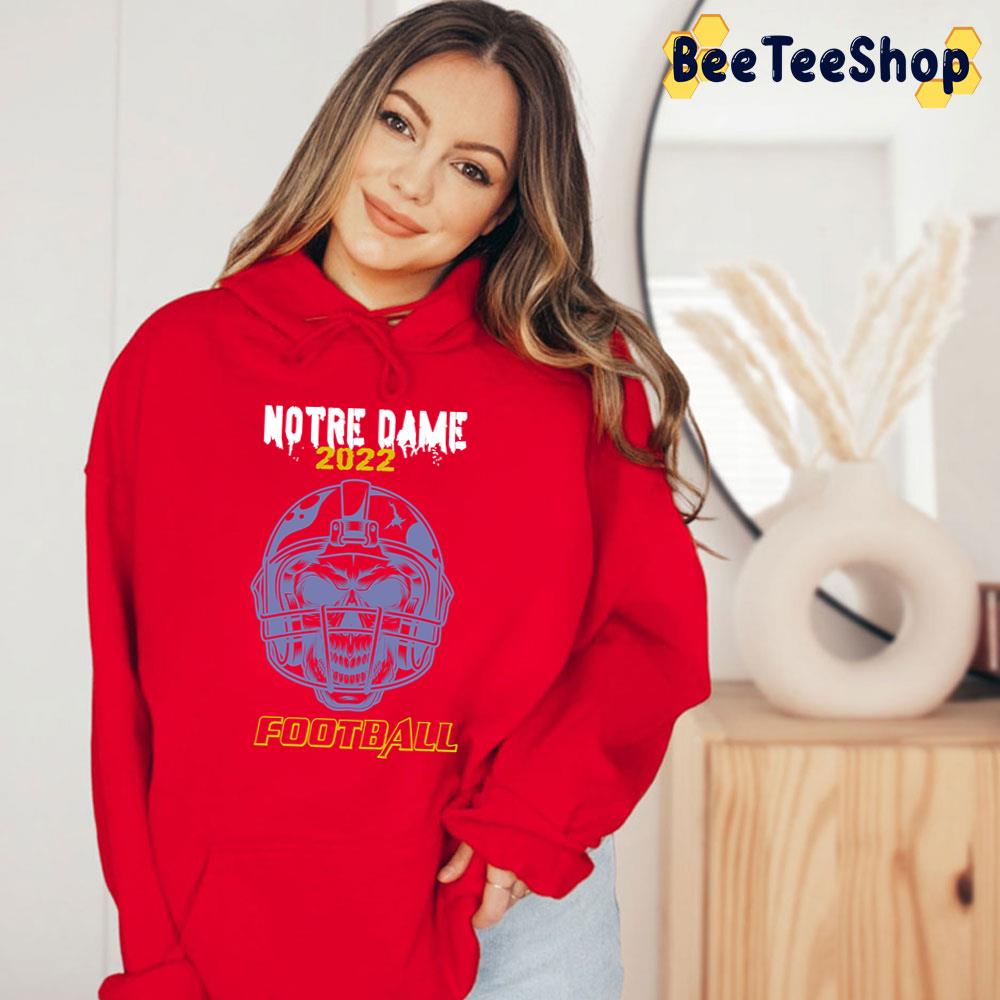 Skull Art Notre Dame Football 2022 Trending Unisex T-Shirt Skull Art Notre Dame Football 2022 Trending Unisex T-Shirt