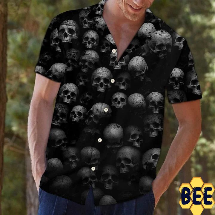 Skull Awesome Trending Hawaiian Shirt Skull Awesome Trending Hawaiian Shirt
