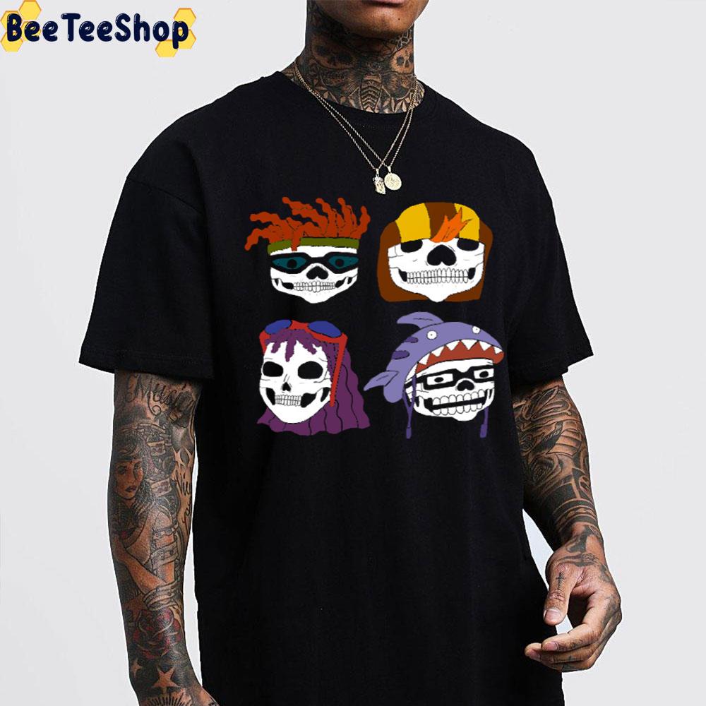 Skull Otto Regina Sam Maurice Rocket Power Trending Unisex T-Shirt Skull Otto Regina Sam Maurice Rocket Power Trending Unisex T-Shirt