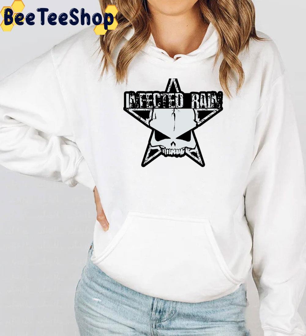 Skull Star Infected Rain Trending Unisex T-Shirt Skull Star Infected Rain Trending Unisex T-Shirt