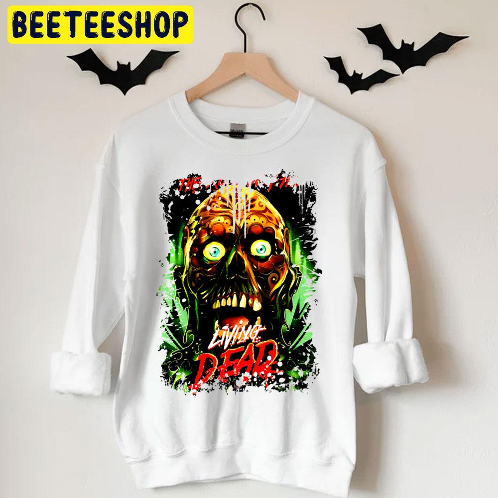 Skull Zombie Art Night Of The Living Dead Halloween Trending Unisex T-Shirt Skull Zombie Art Night Of The Living Dead Halloween Trending Unisex T-Shirt