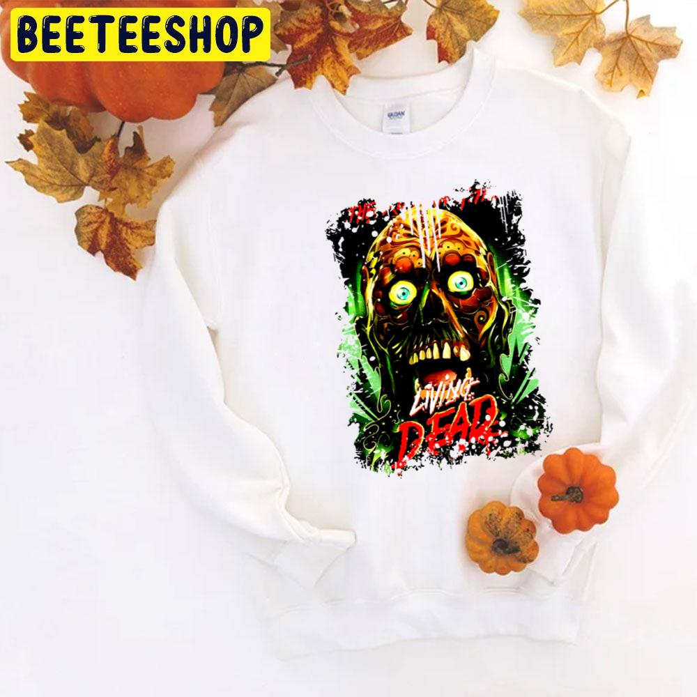 Skull Zombie Art Night Of The Living Dead Halloween Trending Unisex T-Shirt Skull Zombie Art Night Of The Living Dead Halloween Trending Unisex T-Shirt