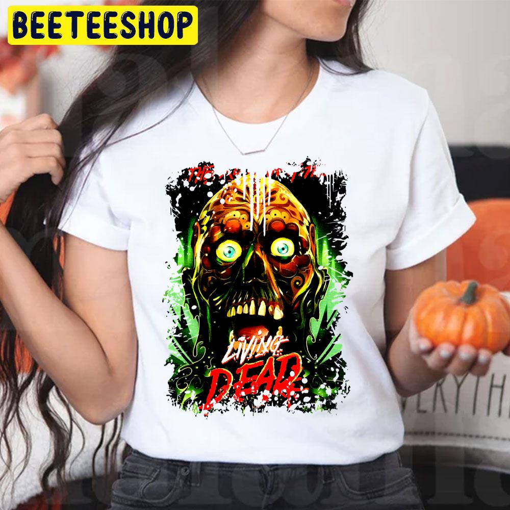 Skull Zombie Art Night Of The Living Dead Halloween Trending Unisex T-Shirt Skull Zombie Art Night Of The Living Dead Halloween Trending Unisex T-Shirt