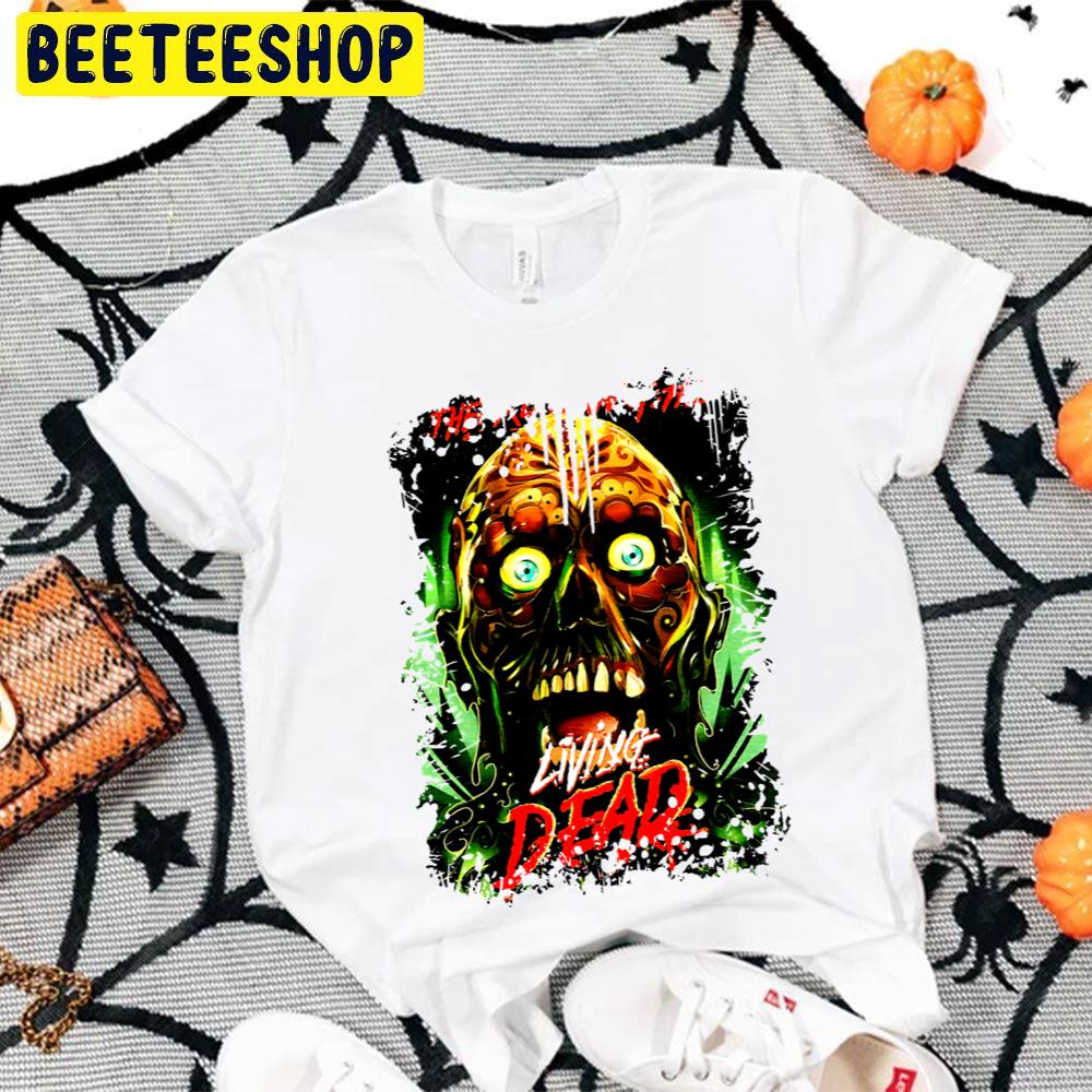 Skull Zombie Art Night Of The Living Dead Halloween Trending Unisex T-Shirt Skull Zombie Art Night Of The Living Dead Halloween Trending Unisex T-Shirt