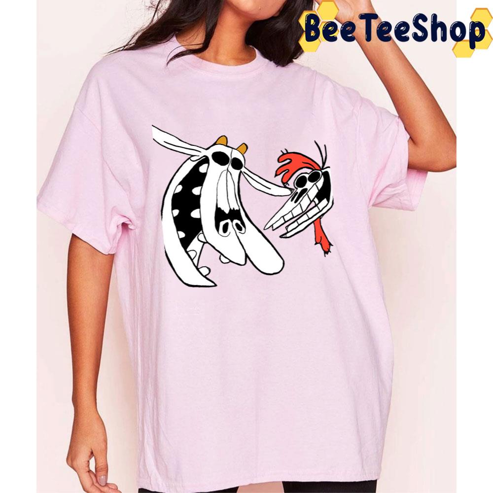 Skulls Cow And Chicken Trending Unisex T-Shirt Skulls Cow And Chicken Trending Unisex T-Shirt