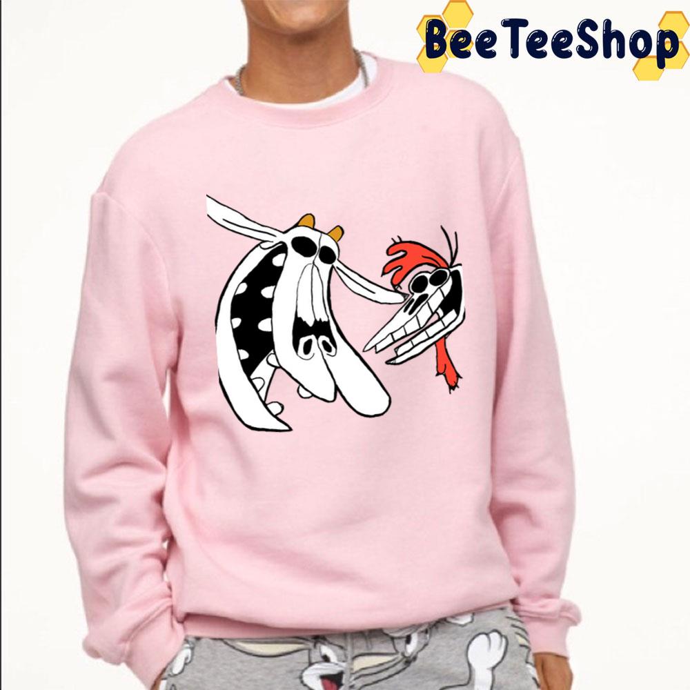 Skulls Cow And Chicken Trending Unisex T-Shirt Skulls Cow And Chicken Trending Unisex T-Shirt