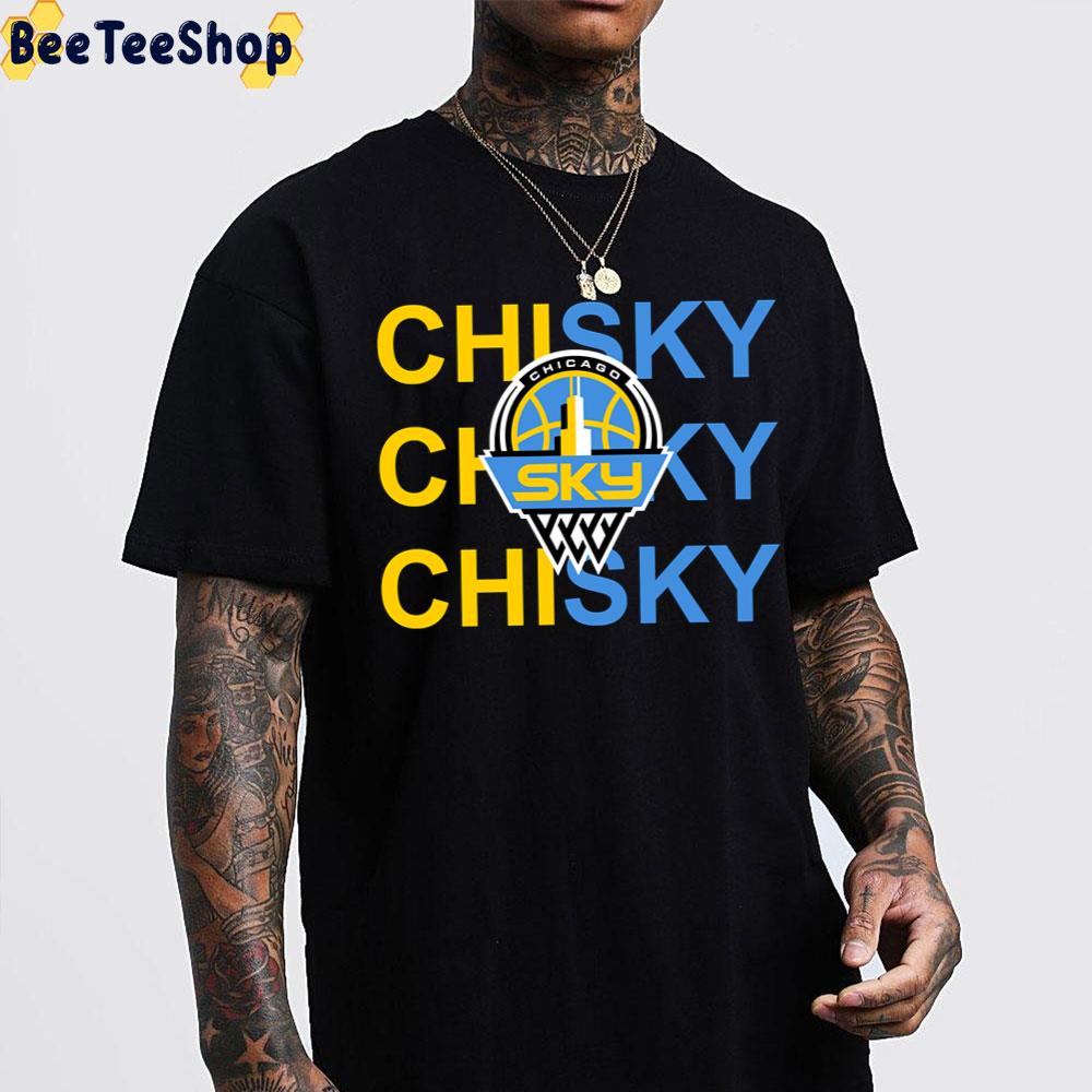 Sky Chicago New Graphic Basketball Unisex T-Shirt Sky Chicago New Graphic Basketball Unisex T-Shirt