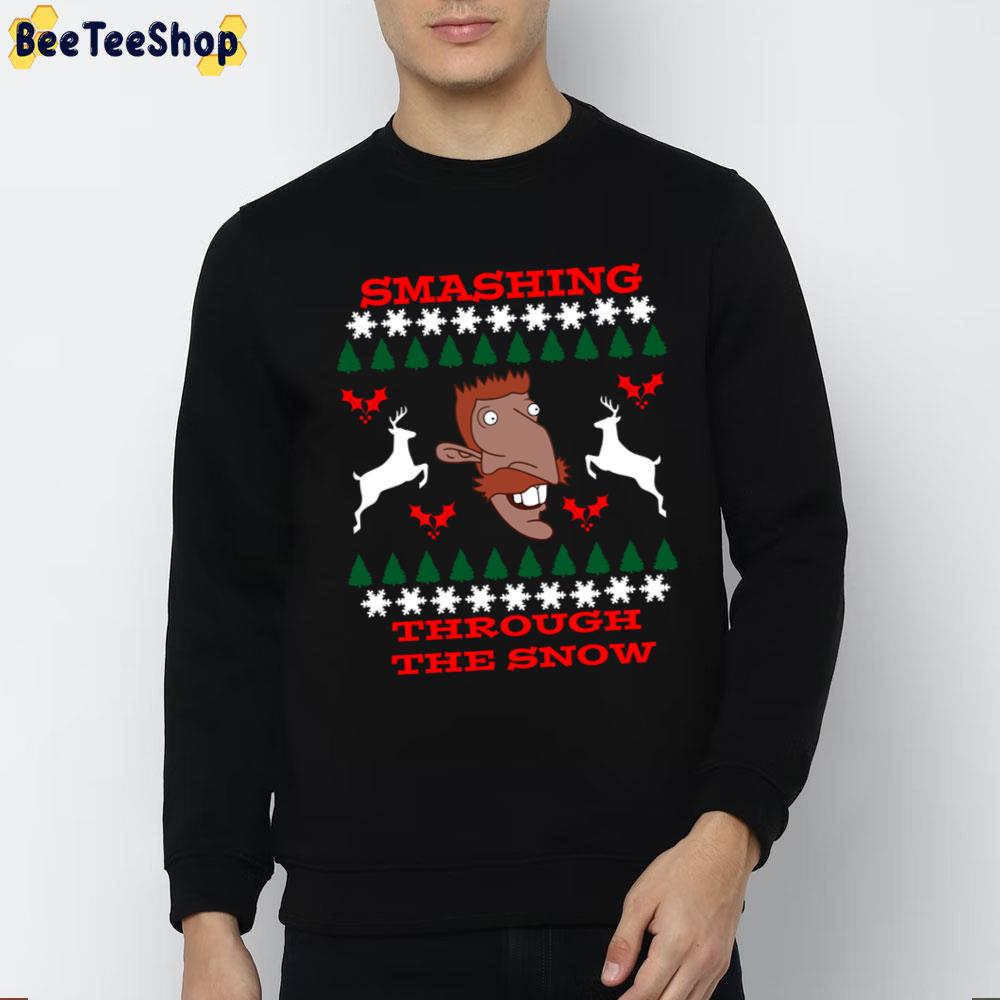 Smashing Through The Snow Nigel Thornberry Christmas Trending Unisex T-Shirt Smashing Through The Snow Nigel Thornberry Christmas Trending Unisex T-Shirt