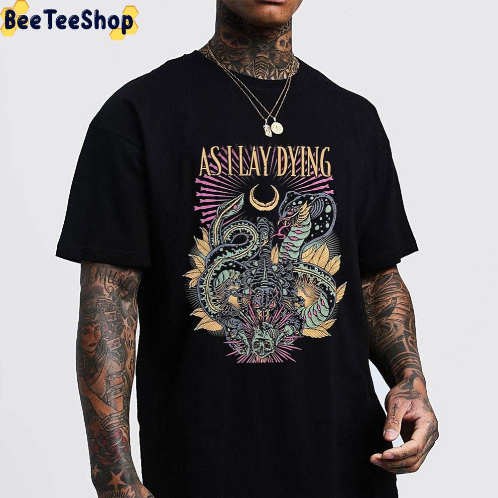 Snake Art As I Lay Dying Unisex T-Shirt Snake Art As I Lay Dying Unisex T-Shirt