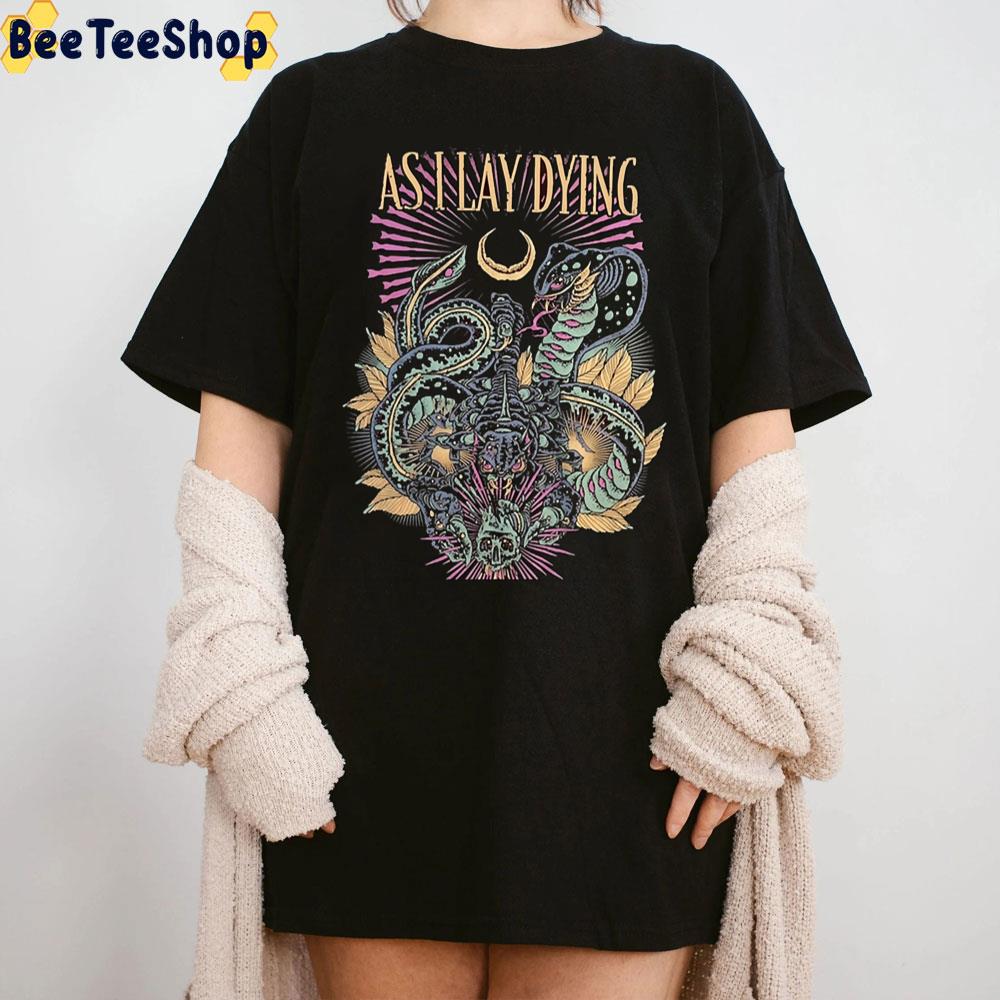Snake Art As I Lay Dying Unisex T-Shirt Snake Art As I Lay Dying Unisex T-Shirt