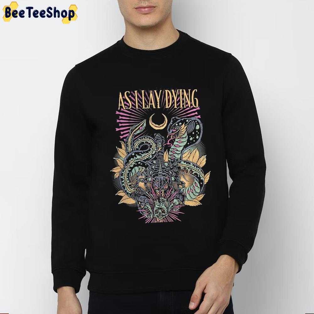 Snake Art As I Lay Dying Unisex T-Shirt Snake Art As I Lay Dying Unisex T-Shirt