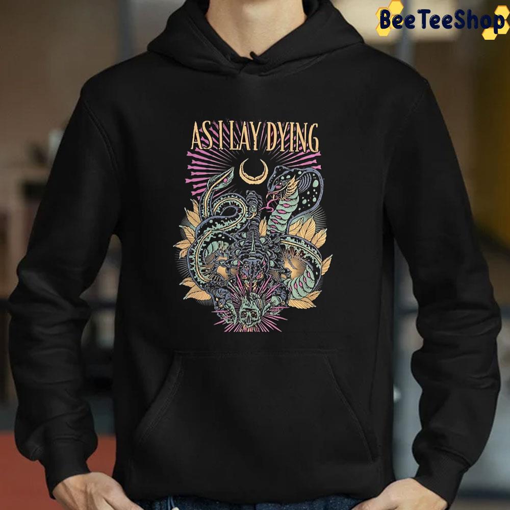 Snake Art As I Lay Dying Unisex T-Shirt Snake Art As I Lay Dying Unisex T-Shirt