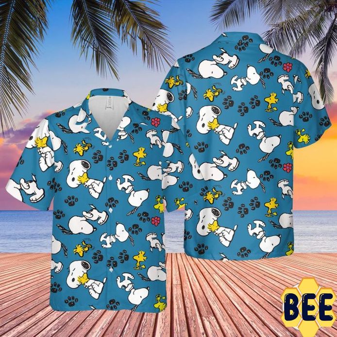 Snoopy And Woodstock Trending Hawaiian Shirt Snoopy And Woodstock Trending Hawaiian Shirt
