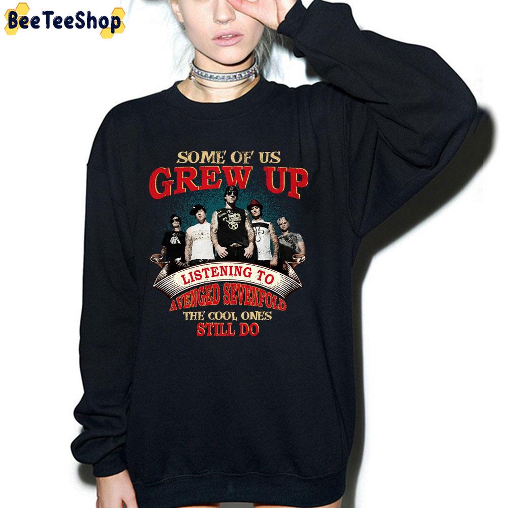 Some Of Us Crew Up Listening To Avenged Sevenfold The Cool Ones Still Do Trending Unisex T-Shirt Some Of Us Crew Up Listening To Avenged Sevenfold The Cool Ones Still Do Trending Unisex T-Shirt