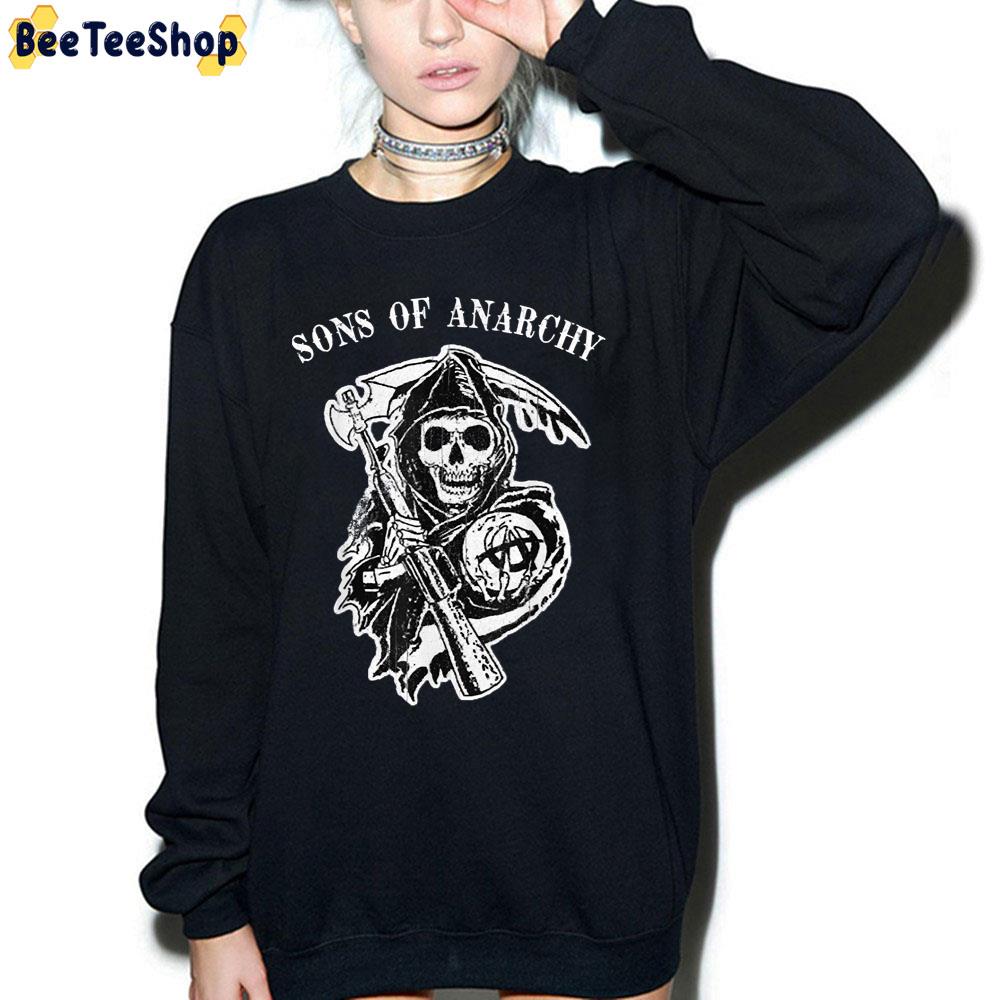 Sons Of Anarchy Skeleton Death Unisex T-Shirt Sons Of Anarchy Skeleton Death Unisex T-Shirt