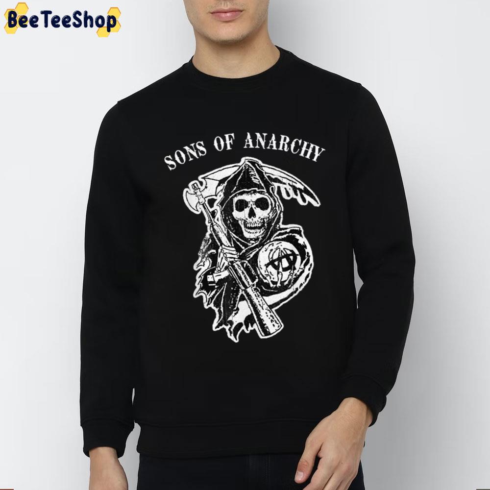Sons Of Anarchy Skeleton Death Unisex T-Shirt Sons Of Anarchy Skeleton Death Unisex T-Shirt