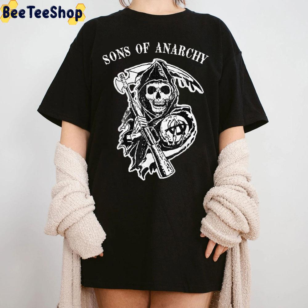Sons Of Anarchy Skeleton Death Unisex T-Shirt Sons Of Anarchy Skeleton Death Unisex T-Shirt