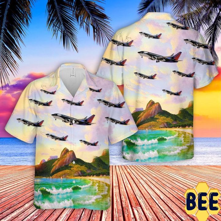 Southwest Airlines “shamu” Boeing 737-7h4 Trending Hawaiian Shirt Southwest Airlines “shamu” Boeing 737-7h4 Trending Hawaiian Shirt